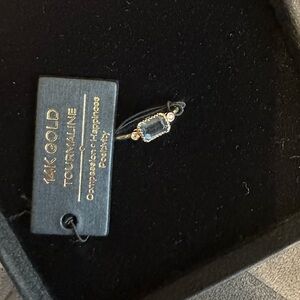 14K Gold Tourmaline Ring